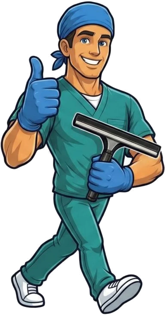 Stone Surgeons mascot giving a thumbs up